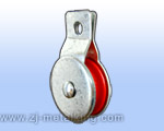 Pulley 1-3/4" nylon with Shield Brackrt,Split